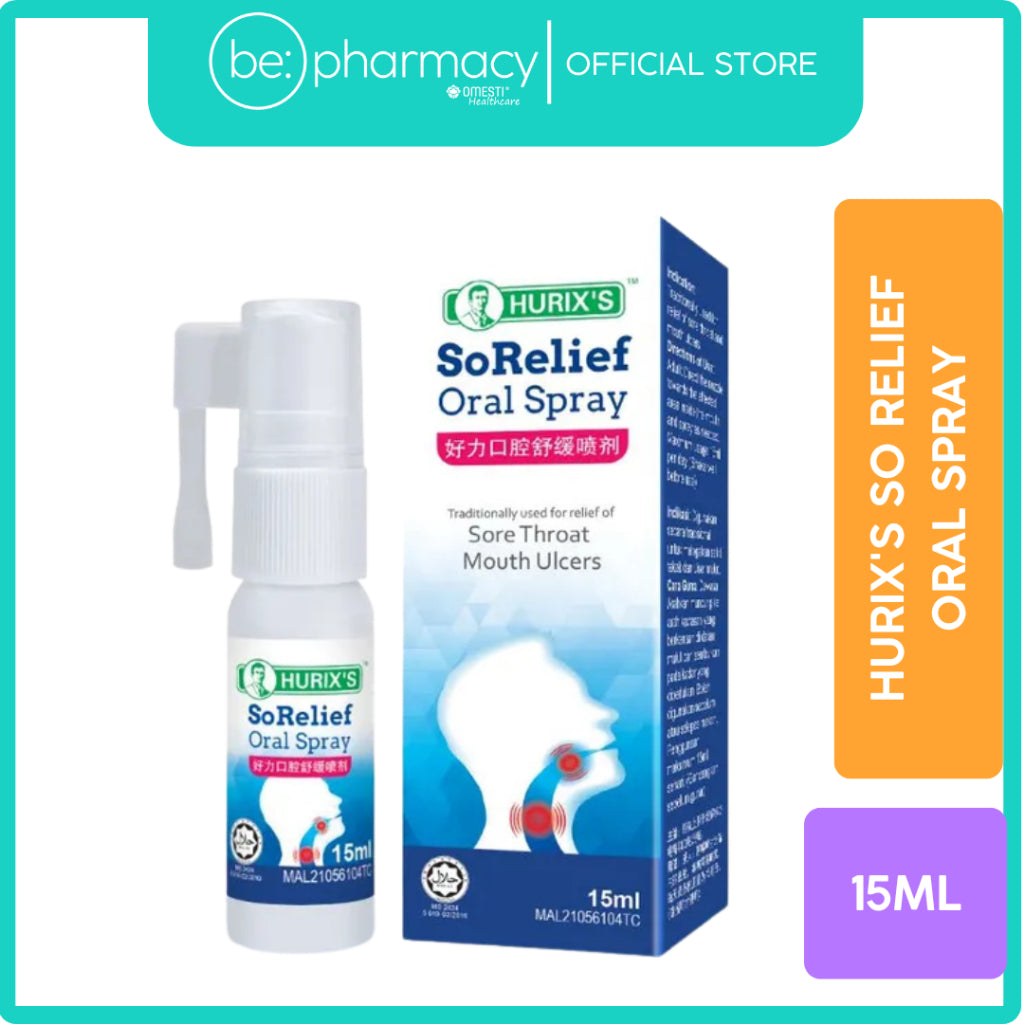 Hurix's So Relief Oral Spray 15ML