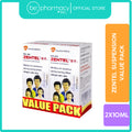 Zentel Suspension 2x10ML Value Pack
