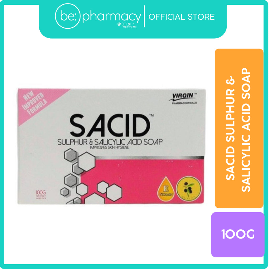 Sacid Sulphur & Salicylic Acid Soap 100g