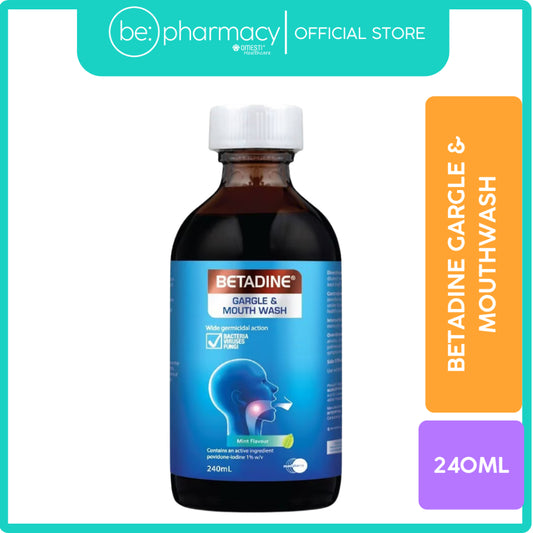 Betadine Gargle & MouthWash 240ML