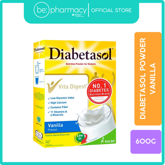 Diabetasol Powder Flavour Vanilla 600G