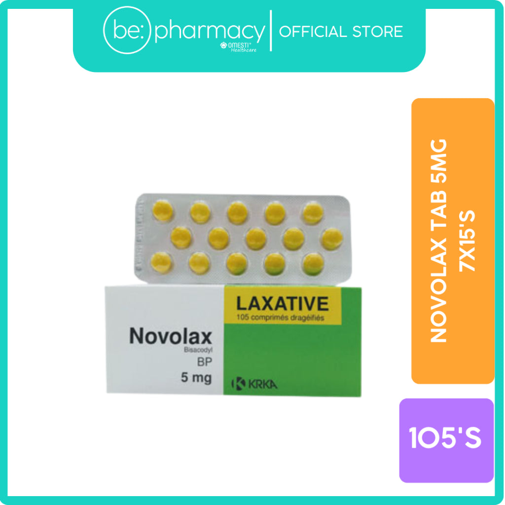 Novolax Tab 5mg 7x15's (105's)