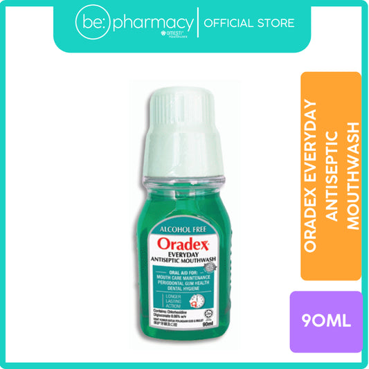 Oradex Everyday Antiseptic Mouthwash 90ML