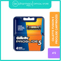 Gillette Fusion 5 Proglide Cartridges 4's