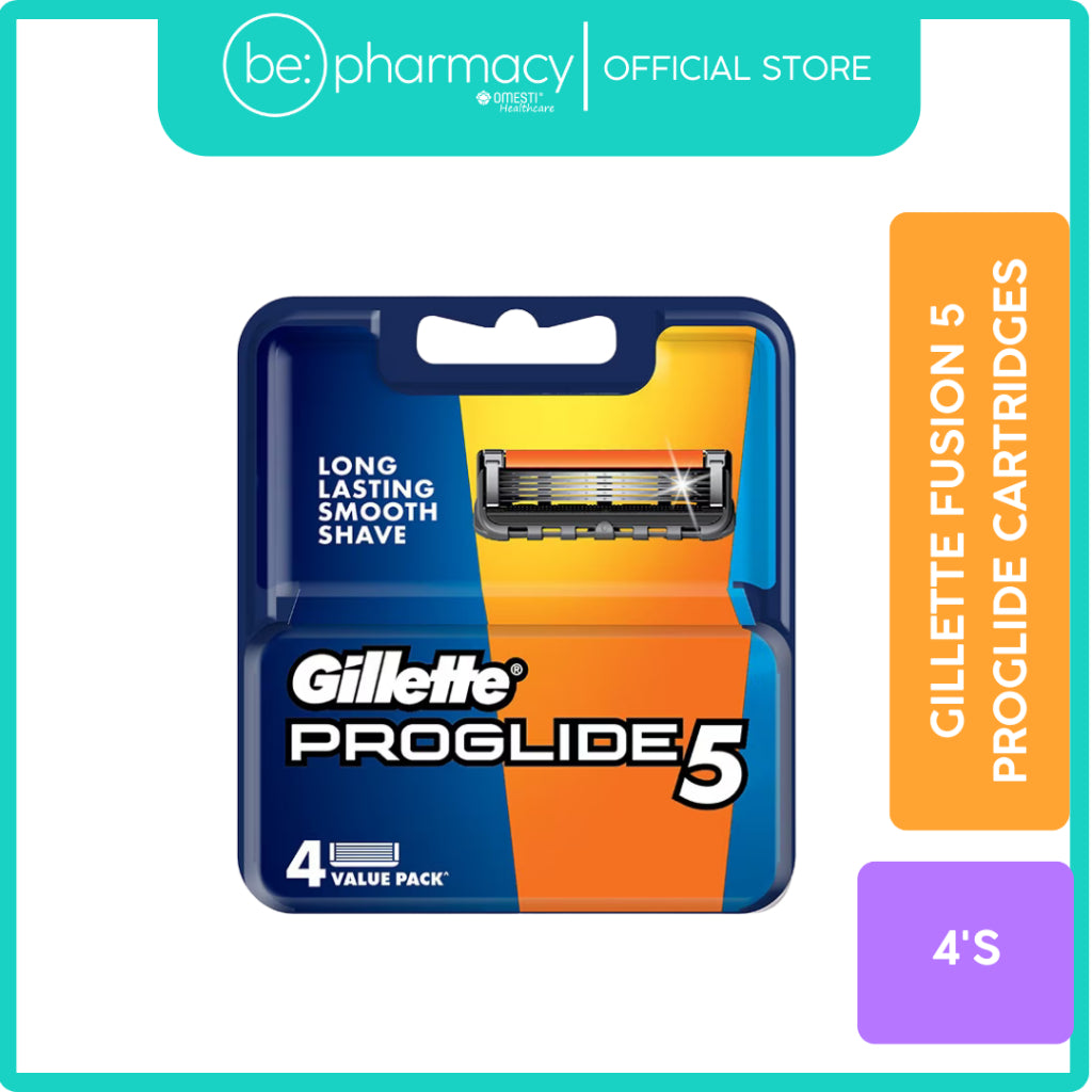 Gillette Fusion 5 Proglide Cartridges 4's