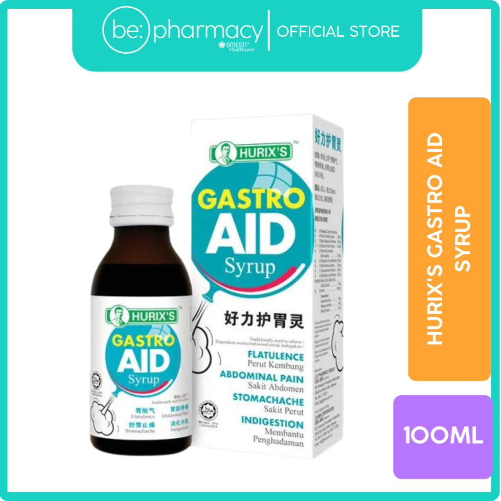Hurix's Gastro Aid Syrup 100ML