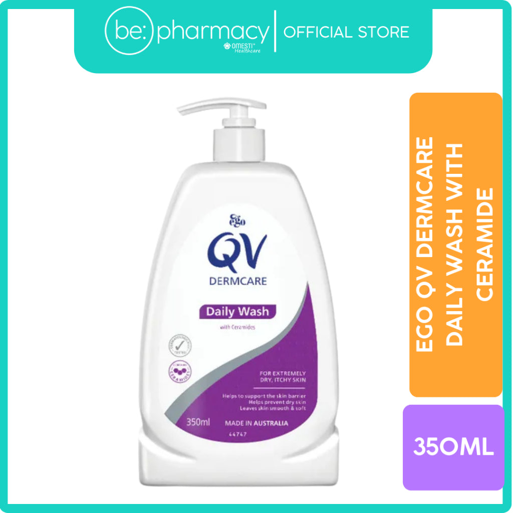 Ego Qv Dermcare Daily Wash with Ceramide 350ML