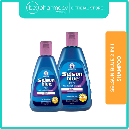 Selsun Blue 2 in 1 Shampoo 120ML