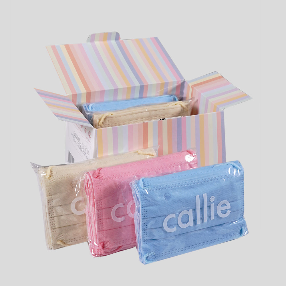 Callie Kids 4Ply Medical Face Mask 50's XS Edition