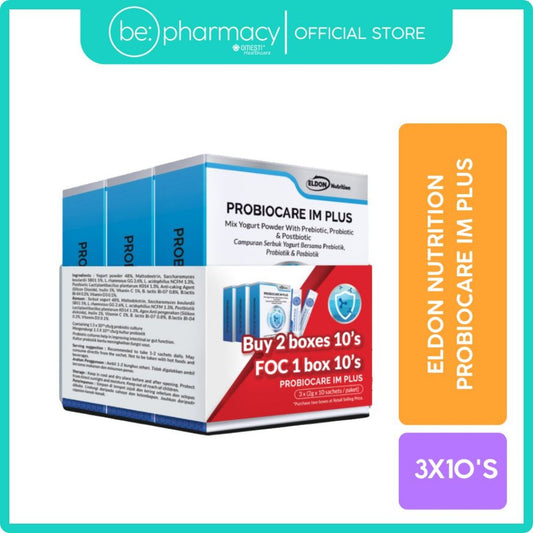 Eldon Nutrition Probiocare IM Plus 3x10's
