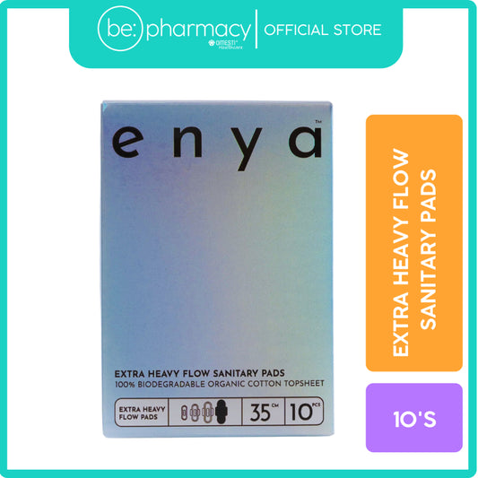 ENYA EXT HEAVY FLOW SANITARY PADS 10'S