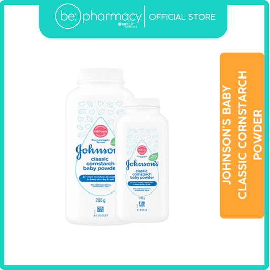 Johnson's Baby Classic Cornstarch Powder 200g