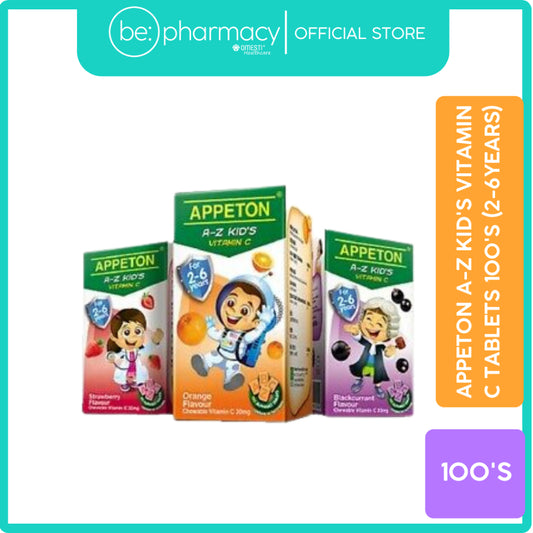 Appeton A-Z Kid's Vitamin C Tablets 100's (2-6years)