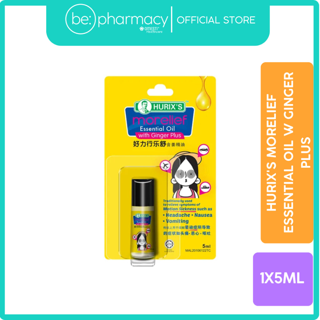 Hurix's Morelief Essential Oil W Ginger Plus 1x5ML