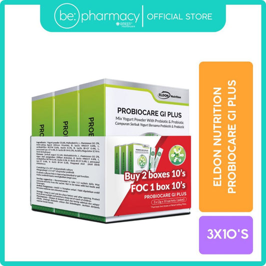 Eldon Nutrition Probiocare GI Plus 3x10's