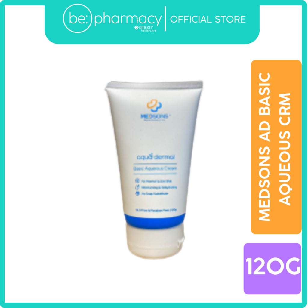 Medsons Ad Basic Aqueous Cream 120G