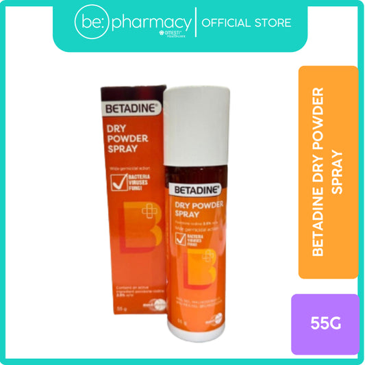 Betadine Dry Powder Spray 55G