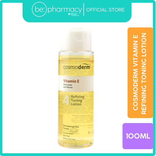 Cosmoderm Vitamin E Refining Toning Lotion 100ML