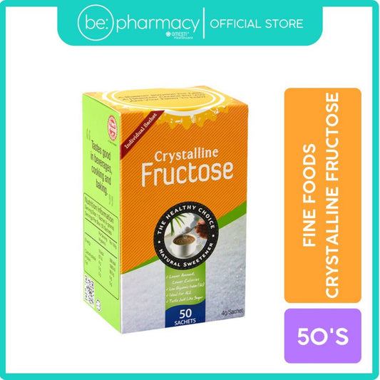 Fine Foods Crystalline Fructose (50's / 500g)