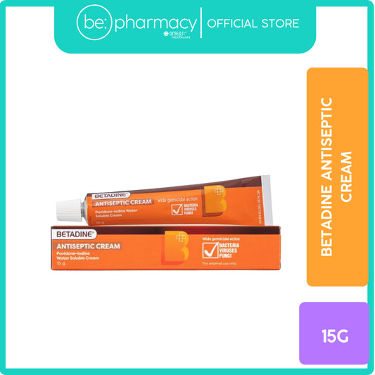 Betadine Antiseptic Cream 15G