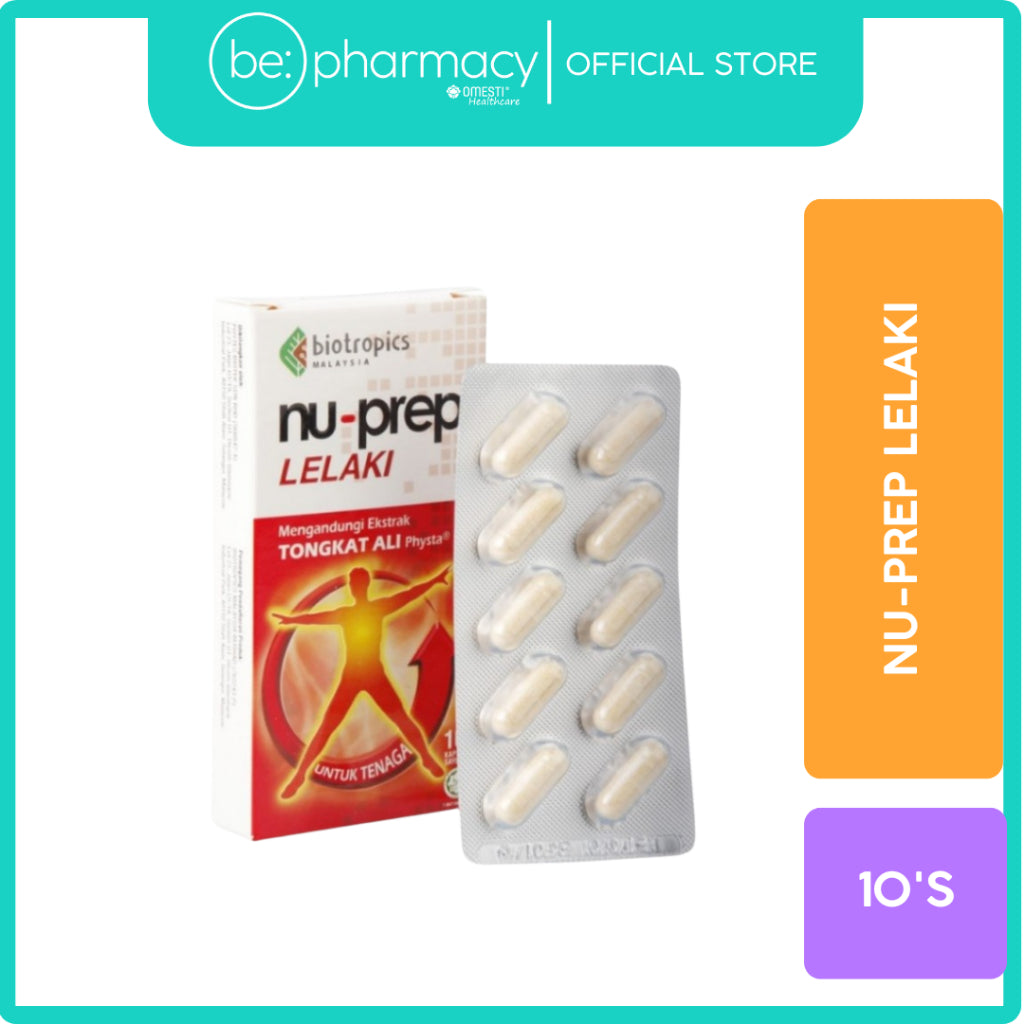 Nu-Prep Lelaki Tablet 10's