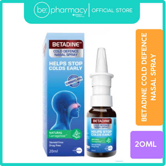 Betadine Cold Defence Nasal Spray 20ML