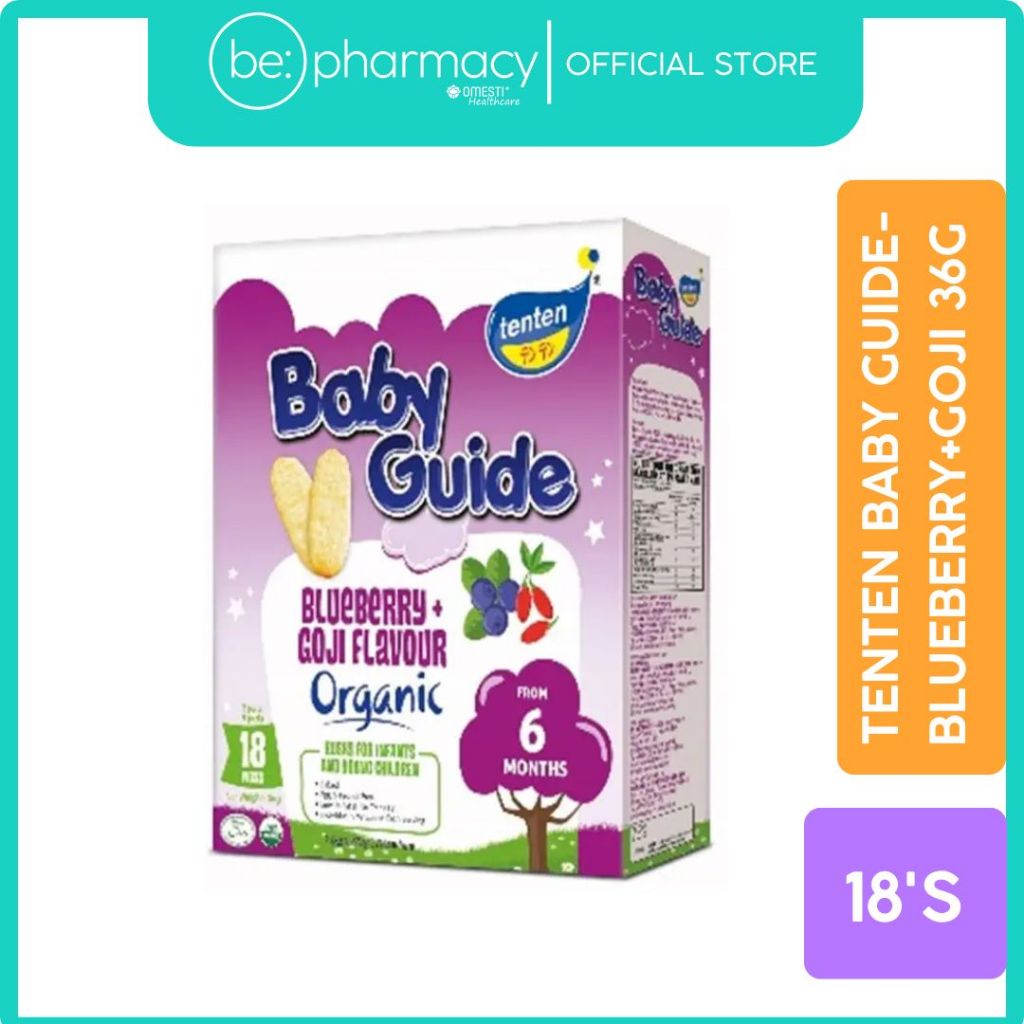 TenTen Baby Guide Blueberry + Goji 36g 18's