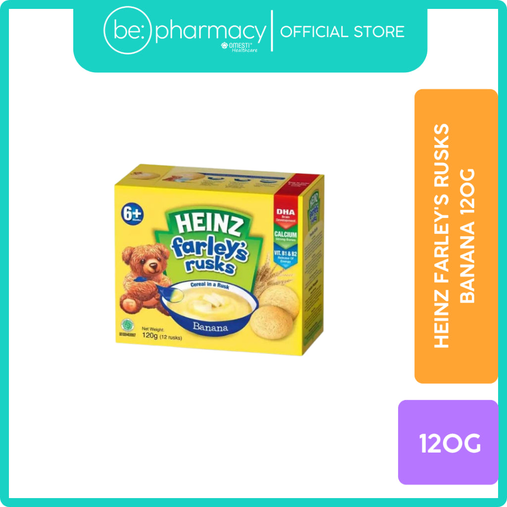 (Exp: 18/06/26) Heinz Farley's Rusks Banana 120G