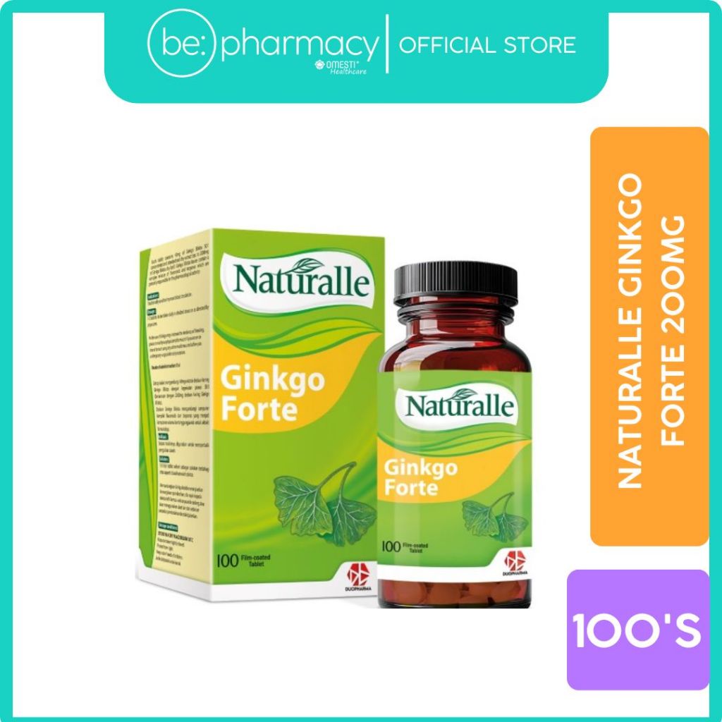 Naturalle Ginkgo Forte 200mg 100'S