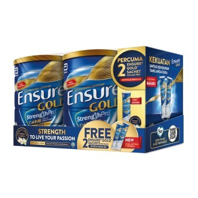 Ensure Gold Vanilla Powder 2x800g Foc 2's