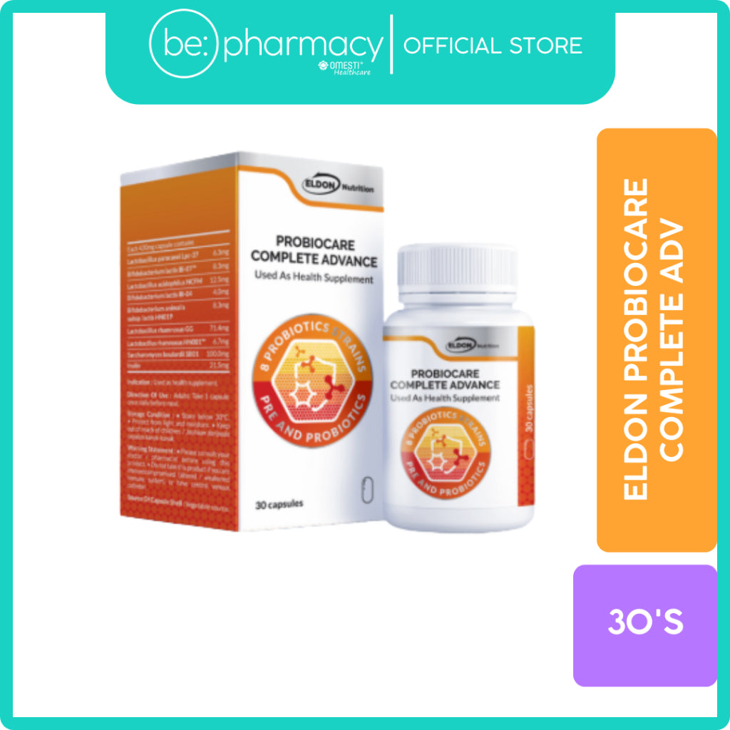 (Exp: 29/08/26) Eldon Probiocare Complete Adv 30's