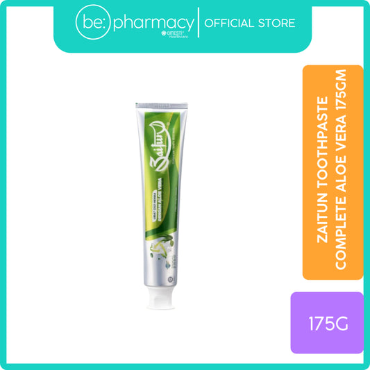 Zaitun Toothpaste Complete Aloe Vera 175GM