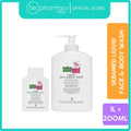 Sebamed Liquid Face & Body Wash 1000ML + 200ML