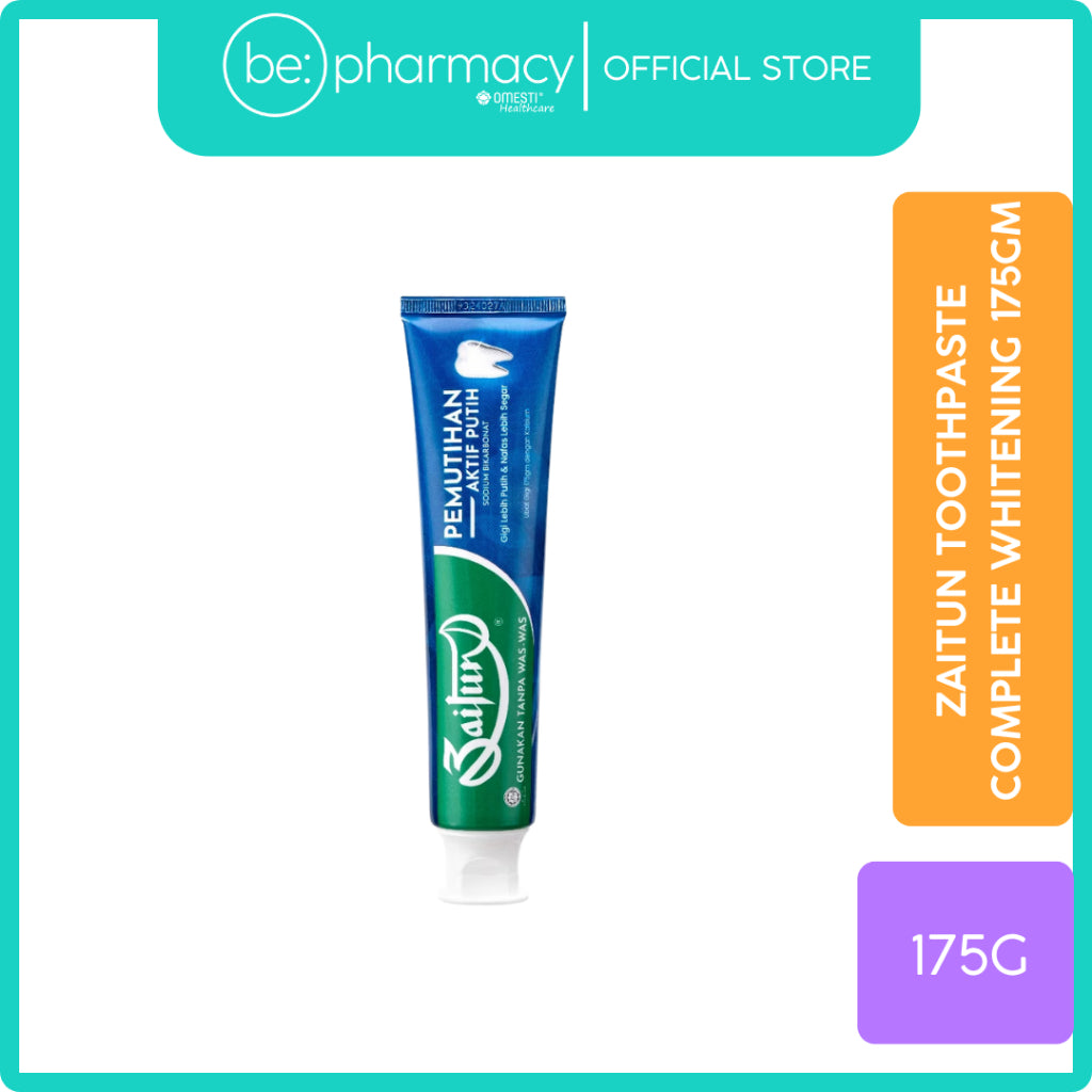 Zaitun Toothpaste Complete Whitening 175GM