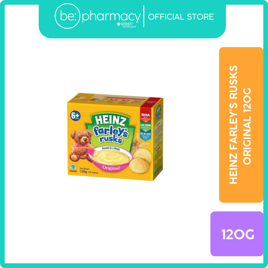 (EXP: 07/07/26) Heinz Farley's Rusks Original 120G