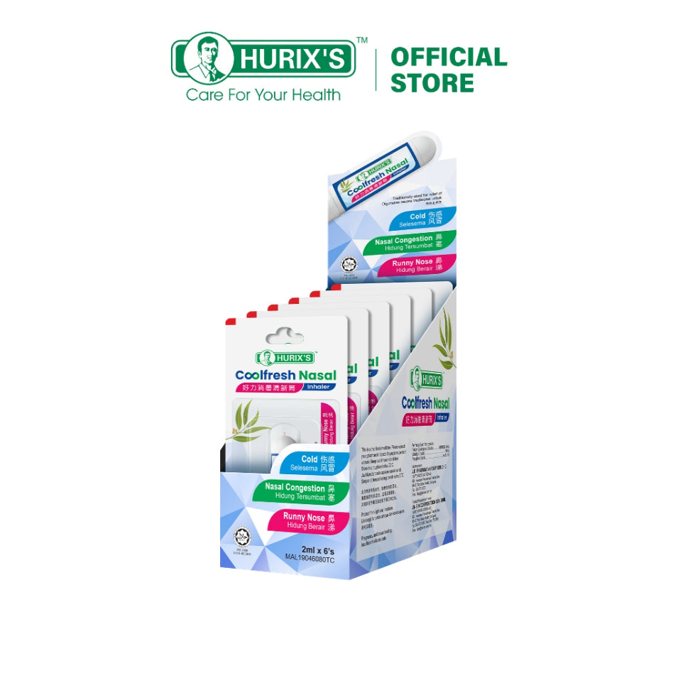 HURIX'S Coolfresh Nasal Inhaler 2ml (1 BOX)