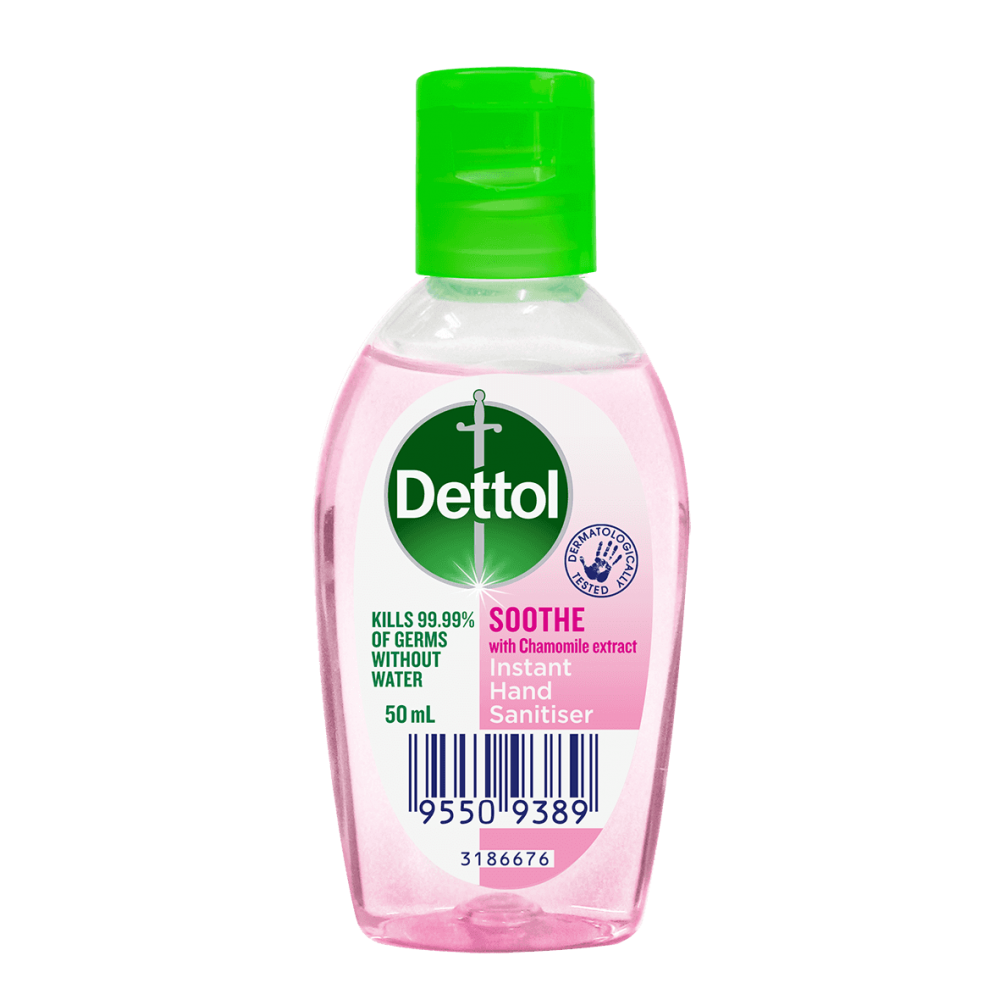 Dettol Hand Sanitizers Soothe 50ML