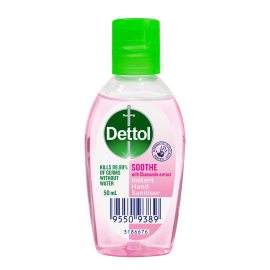 Dettol Hand Sanitizers Soothe 50ML