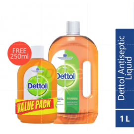 Dettol Antiseptic Liquid 1L+250ML