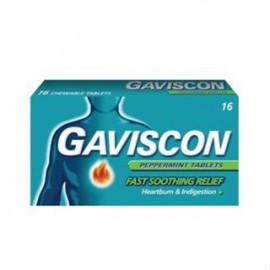 Gaviscon Peppermint Tablets 2x8's Gaviscon Peppermint Tablets 2x8's