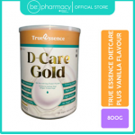 True Essence Dietcare Plus Vanilla Flavour 800g (D-Care Gold)
