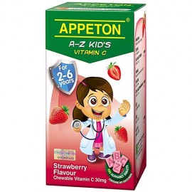 Appeton Activ-C Strawberry 30mg 100's (2-6 years old) 