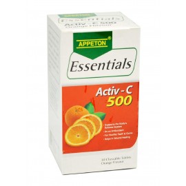 Appeton Essentials Activ-C 500mg (Orange) 30's