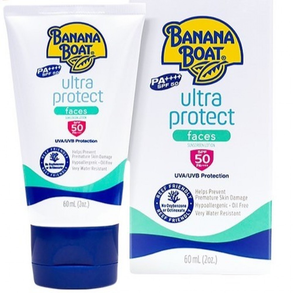 Banana Boat Ultra Protect Faces SPF50+  60ML (2O.Z)