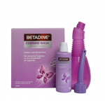 Betadine Feminine Wash With Douching Apparatus 120ML