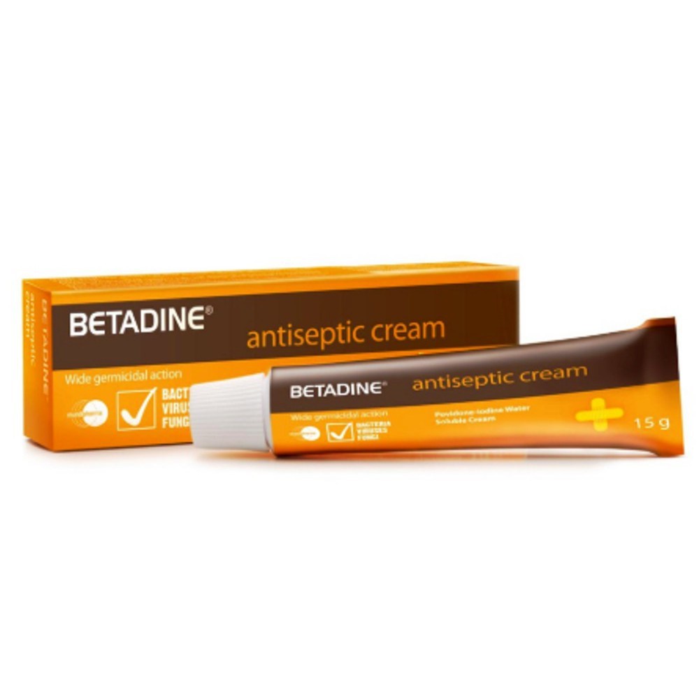 Betadine Antiseptic Cream 15G
