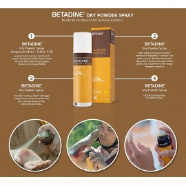 Betadine Dry Powder Spray 55G