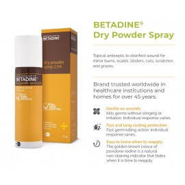 Betadine Dry Powder Spray 55G