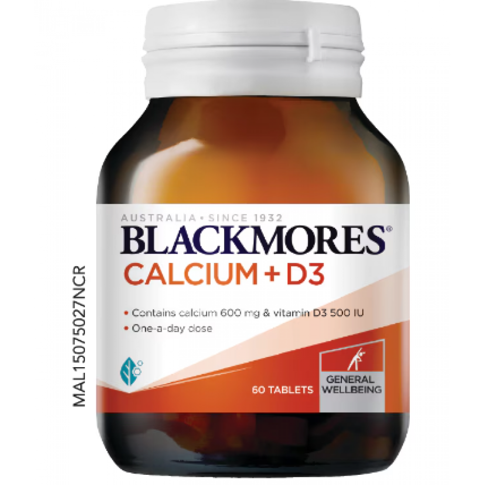 Blackmores Calcium + D3 60's