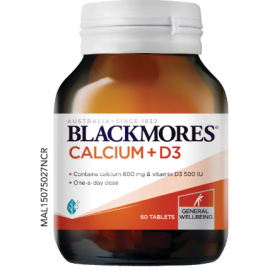 Blackmores Calcium + D3 60's